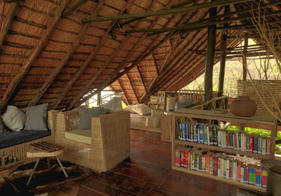 Upstairs Library and games area